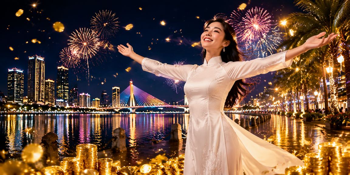 Người dùng tại Đà Nẵng trải nghiệm nền tảng giải trí gt5 với trang phục truyền thống áo dài